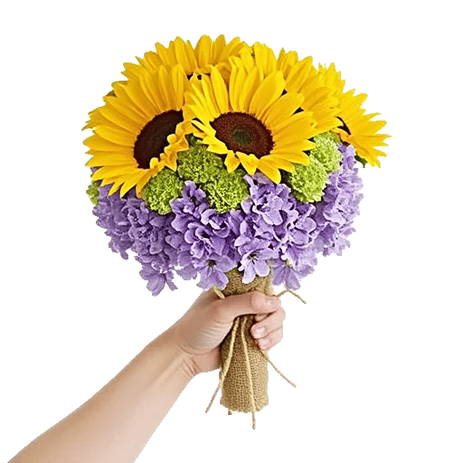 Golden Sunflower Bouquet
