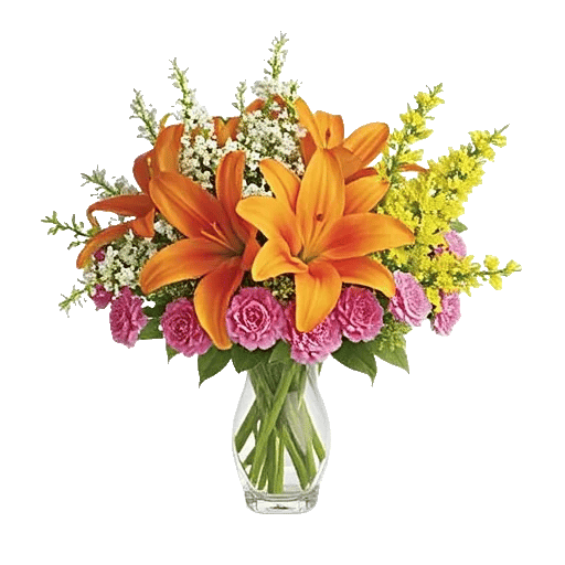 Graceful Lily Display