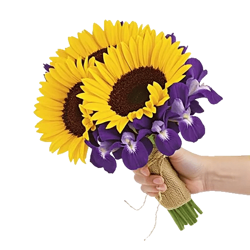 Golden Sunflower Bouquet