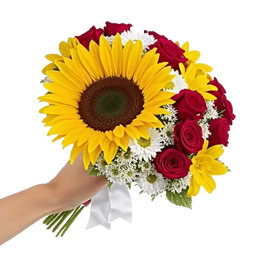 Golden Sunflower Bouquet