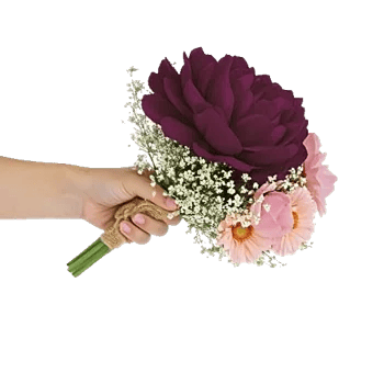 Blushing Peony Charm