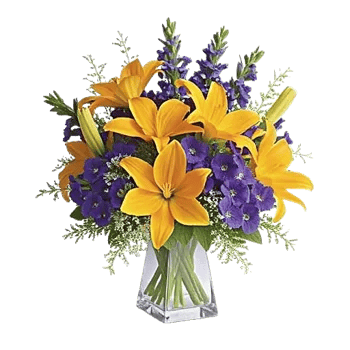 Graceful Lily Display