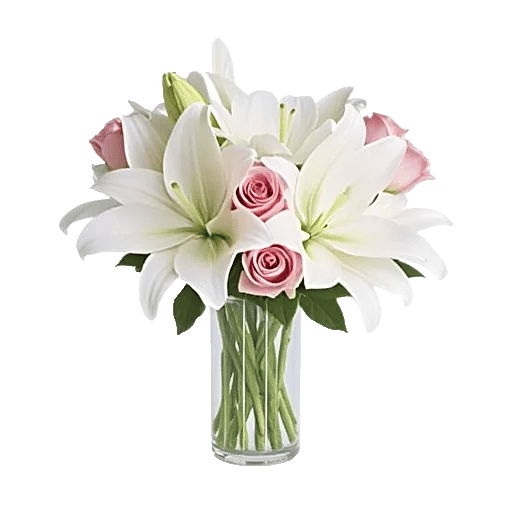 Graceful Lily Display