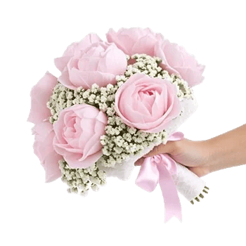 Blushing Peony Charm