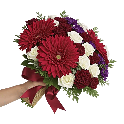 Crimson Blossom Harmony