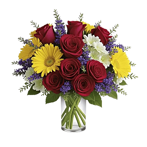 Crimson Blossom Harmony