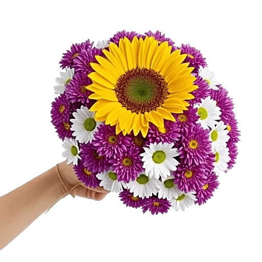 Golden Sunflower Bouquet