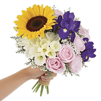 Golden Sunflower Bouquet
