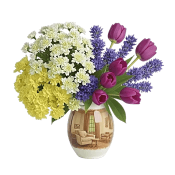 Velvet Tulip Display