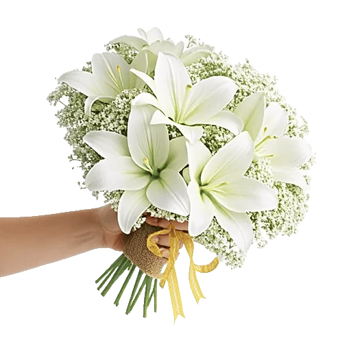 Graceful Lily Display