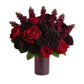 Crimson Blossom Harmony