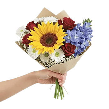 Golden Sunflower Bouquet