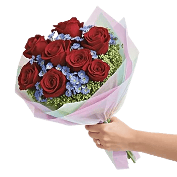 Glistening Rose Garden