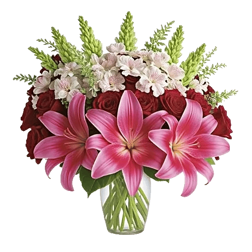 Graceful Lily Display