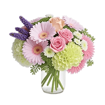 Blush Romantic Centerpiece