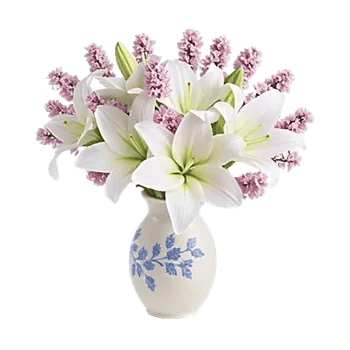 Graceful Lily Display