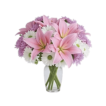 Graceful Lily Display