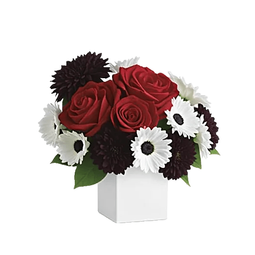 Crimson Blossom Harmony