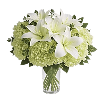 Graceful Lily Display