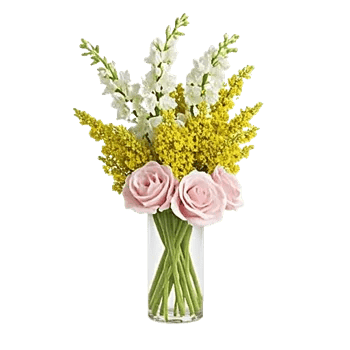 Graceful Lily Display