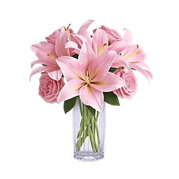 Graceful Lily Display