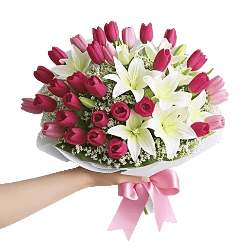 Velvet Tulip Display
