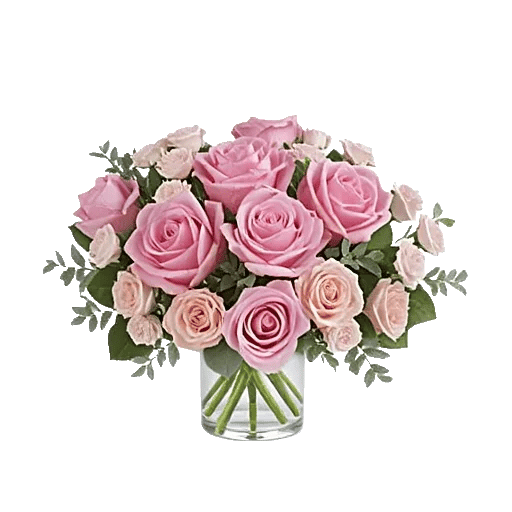 Blush Romantic Centerpiece