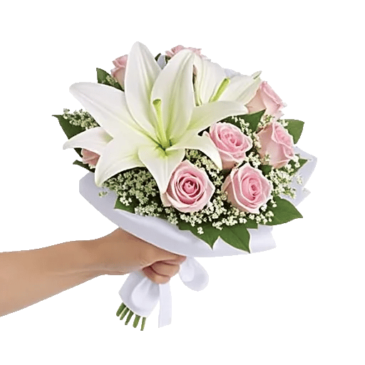 Graceful Lily Display