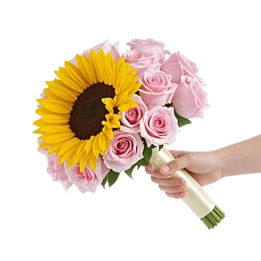 Golden Sunflower Bouquet