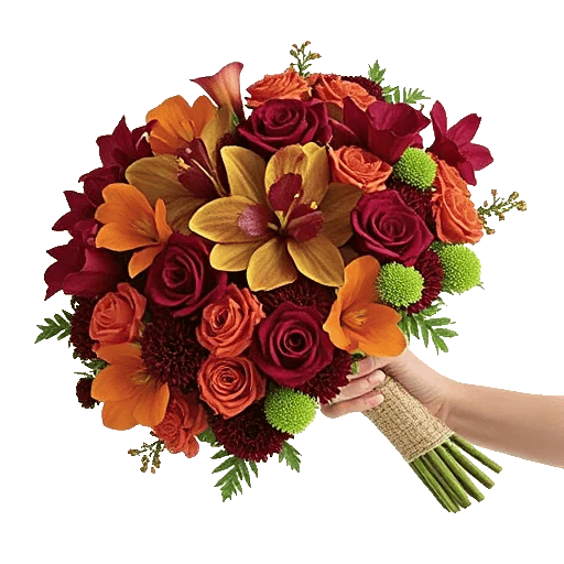 Modern White Orchids