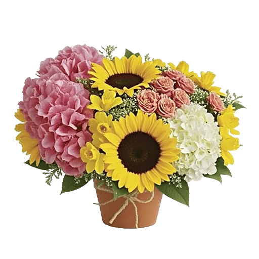 Blush Romantic Centerpiece