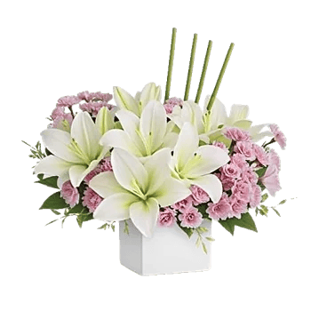 Graceful Lily Display