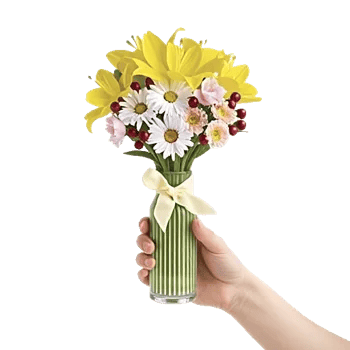 Graceful Lily Display