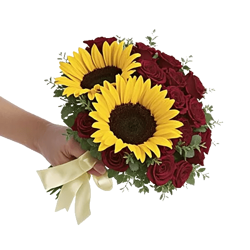 Golden Sunflower Bouquet