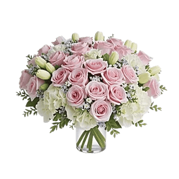 Blush Romantic Centerpiece
