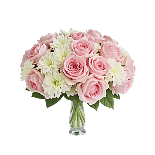 Blush Romantic Centerpiece