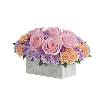 Blush Romantic Centerpiece