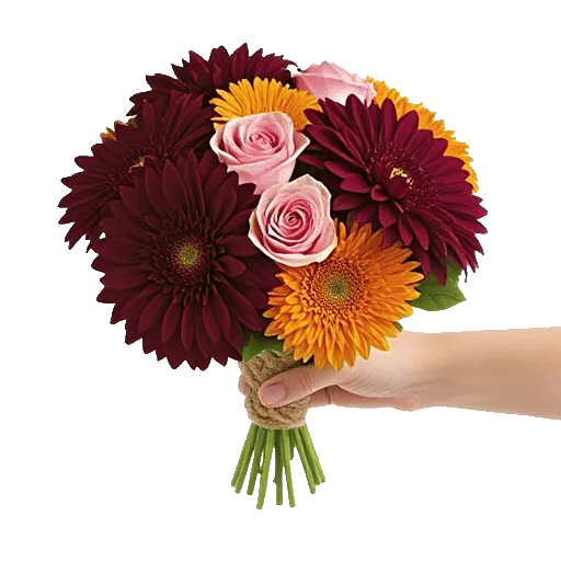 Crimson Blossom Harmony