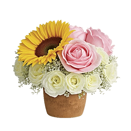 Amber Sunflower Glow