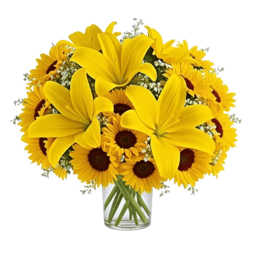 Graceful Lily Display