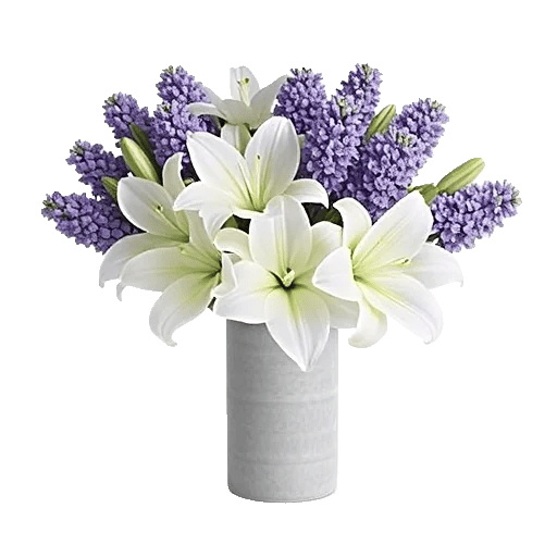 Graceful Lily Display