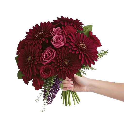 Crimson Blossom Harmony