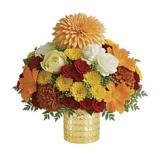 Golden Petal Harmony