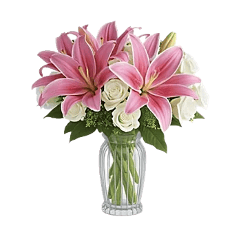 Graceful Lily Display
