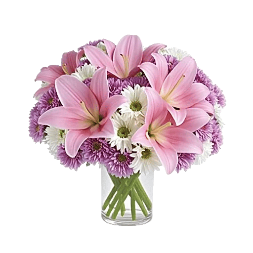 Graceful Lily Display