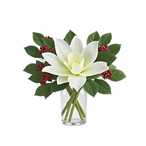 Graceful Lily Display