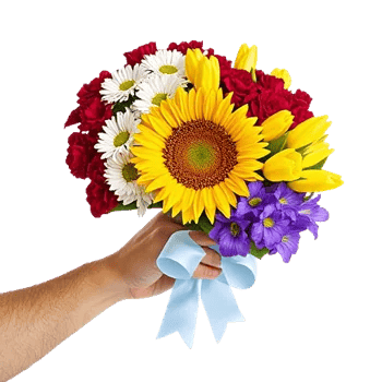 Golden Sunflower Bouquet