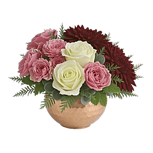 Blush Romantic Centerpiece