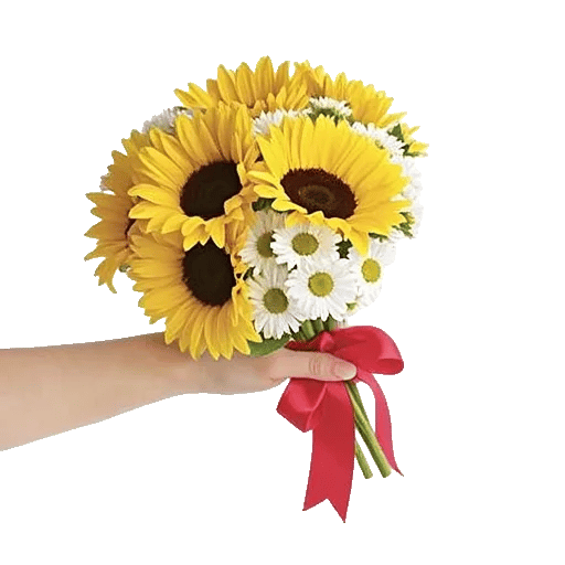 Golden Sunflower Bouquet