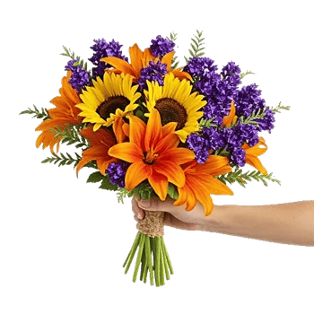 Amber Sunflower Glow